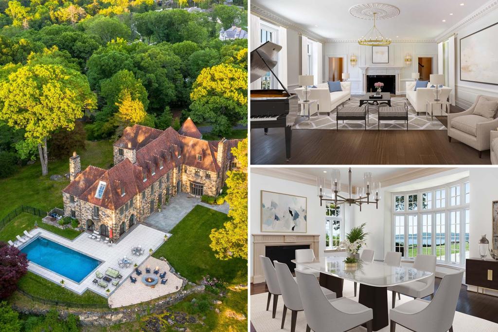 Once owned by the infamous 'Father Divine,' this castle-like Westchester home is asking $5.49 million for sale